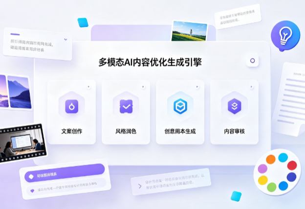 巴彦县AI智能内容优化创新 多模态生成技术丰富数字内容创作生态