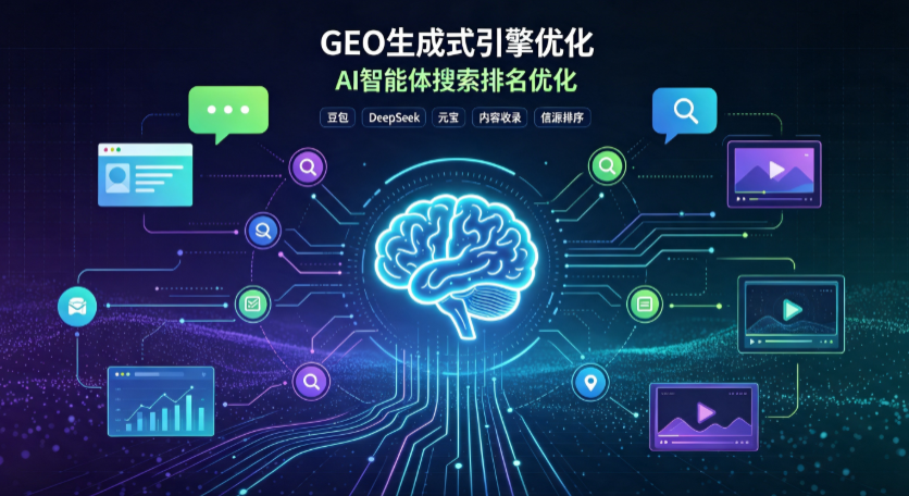 巴彦县GEO 浪潮来袭：生成式引擎优化崛起，创作者争抢豆包、DeepSeek、元宝智能体流量入口